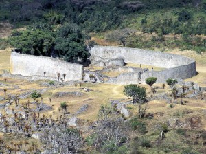 Great Zimbabwe, Site Of Former Capital, Dating From 13Th Century
